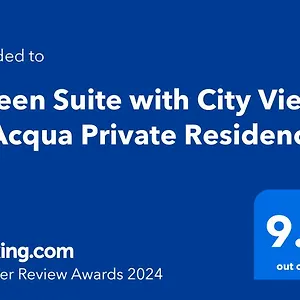 Queen With View At Acqua Private Residences Appart hôtel